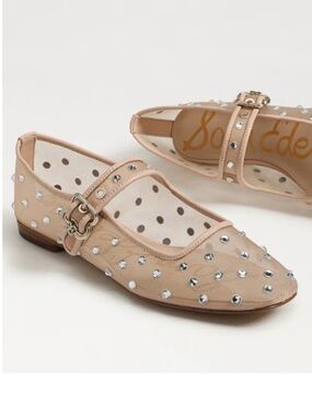 Sam Edelman Michaela Shine Mary Jane Flat